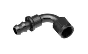 90 Degree AN Push Lock Hose Ends