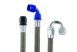 eSeries Stainless 205 e85 Compatible Double Braided Premium Racing Hose
