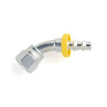 -4 Female JIC 37˚ - Swivel - 45˚ Elbow - Short Drop