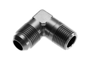 -03 90 Degree Male Adapter to -04 (1/4") NPT Male