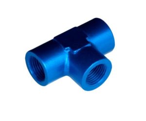 1/8" Female Tee NPT Adapter - Image 2