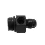 -10 male AN/JIC to -08 ORB male with 1/8" NPT hex